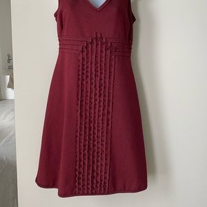 Max Studio Sleeveless Maroon Dress Sz S